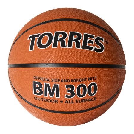 Купить Мяч баскетбольный  "TORRES BM300" р.3  в Сольвычегодске 