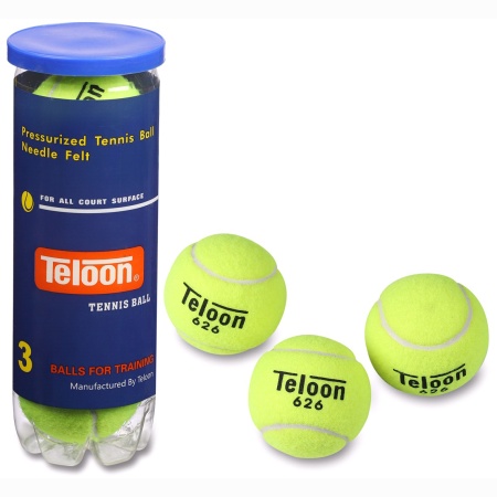 Купить Мяч для большого тенниса Teloon 626Т Р3  (3 шт) в Сольвычегодске 