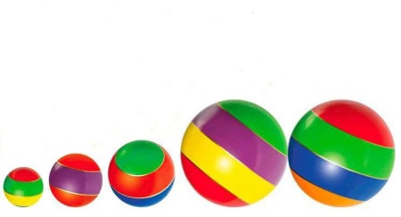 Купить Мячи резиновые (комплект из 5 мячей различного диаметра) в Сольвычегодске 