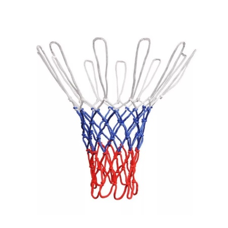 Купить Сетка баскетбольная, Д 3,5 мм, «Триколор», цветная в Сольвычегодске 