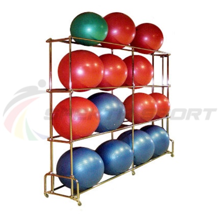 Купить Стеллаж для гимнастических мячей 16 шт в Сольвычегодске 