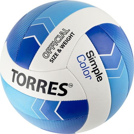 Купить Мяч волейбольный Torres Simple Color любительский р.5 в Сольвычегодске 